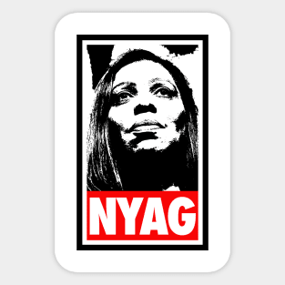 Letitia James - Tish James - NYAG Sticker